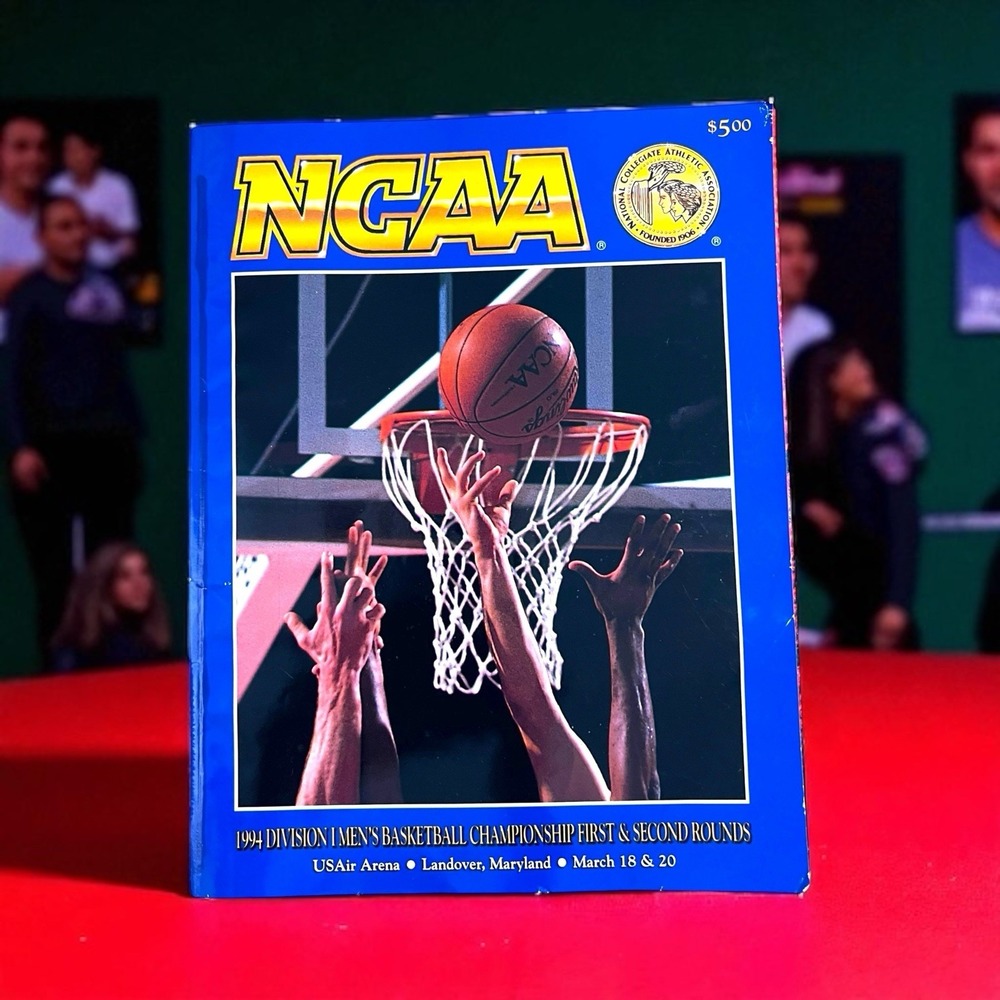 1994 NCAA Basketball Tournament 1st 2nd Round Program